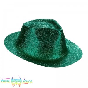 Chapéu de Purpurinas Verde