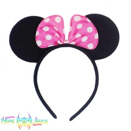 Bandolete Minnie Mouse (Rosa)