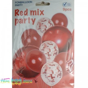 Balões Red Mix Party