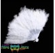 Leque Plumas Branco