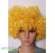 Perucas Afro (Amarelo)